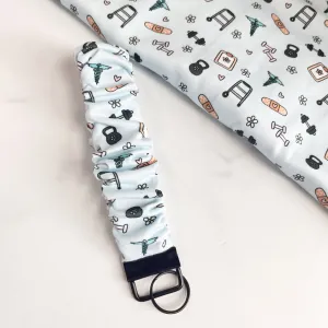 Therapy Scrunchie Keychain