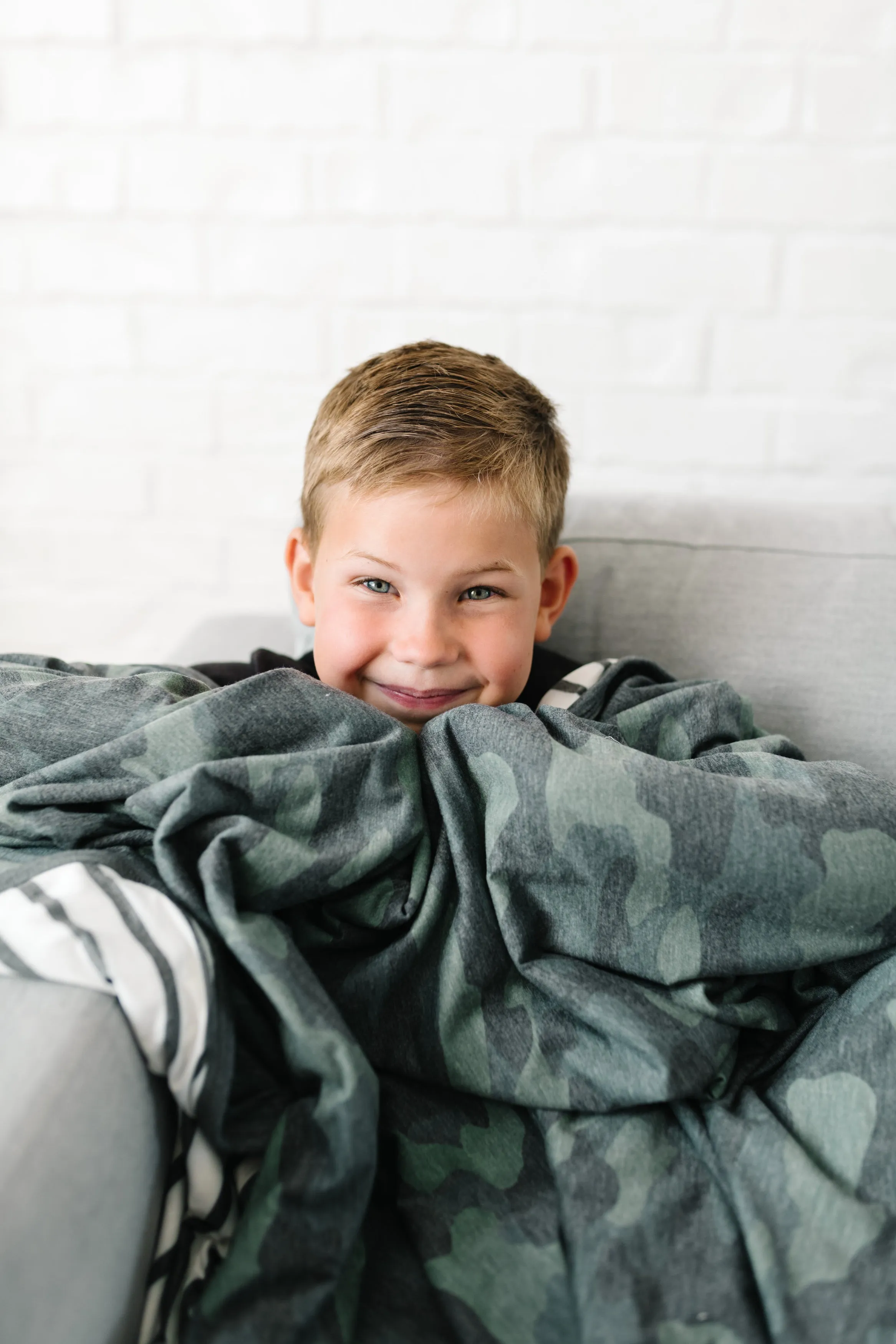 Three-Layer Jumbo Quilt - Hunter
