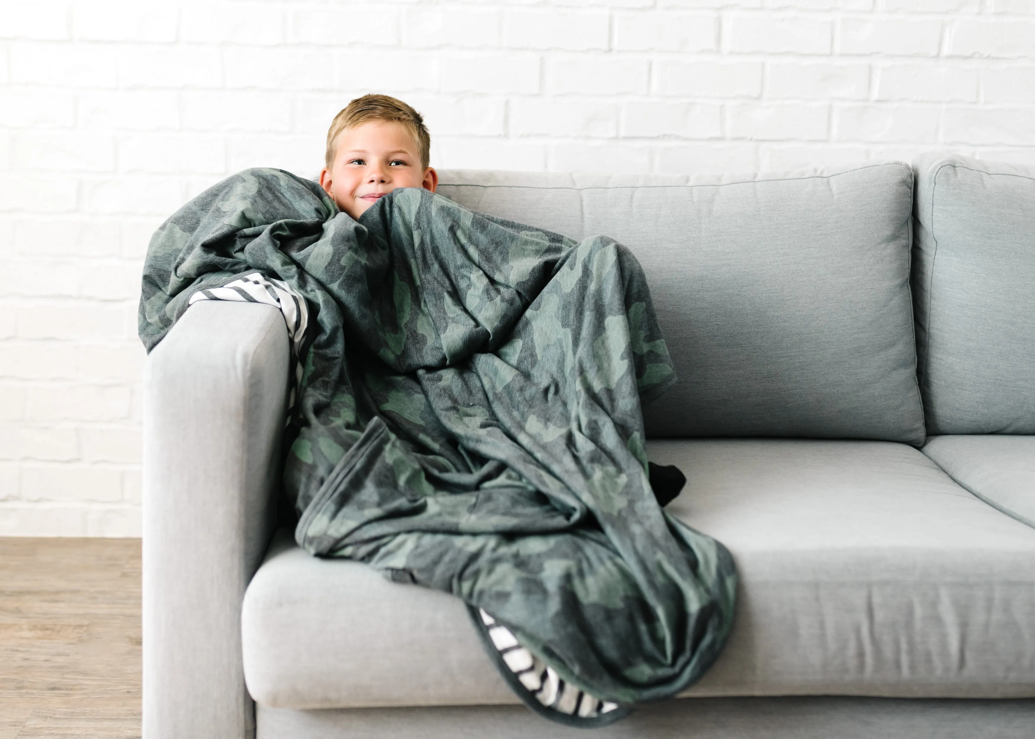 Three-Layer Jumbo Quilt - Hunter