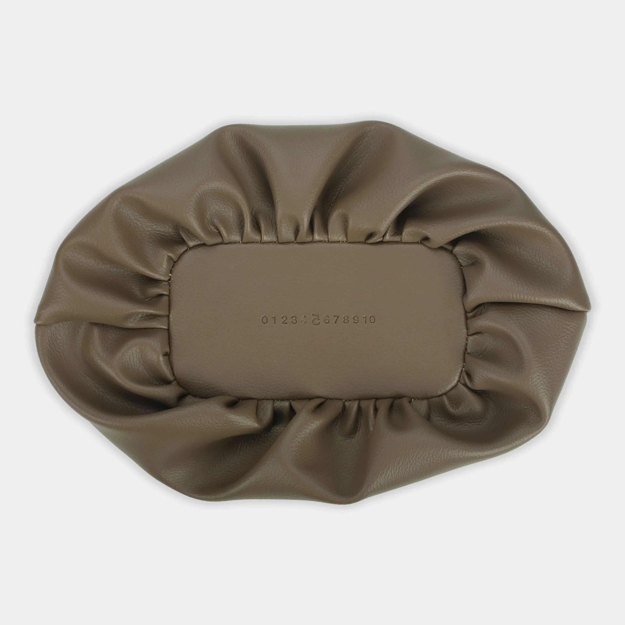 Túi xách Flower M (medium) màu beige tối