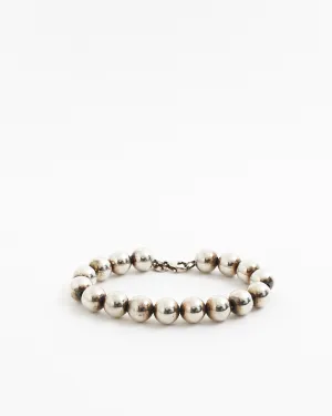Tiffany & Co. Sterling Silver Hardware Ball Bracelet