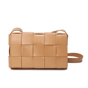 Tiffany & Fred Patent Leather Woven Crossbody