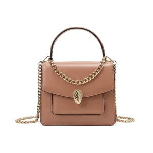 Tiffany & Fred Smooth Leather Top-Handle Crossbody