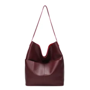 Tiffany & Fred Smooth Leather Tote Bag