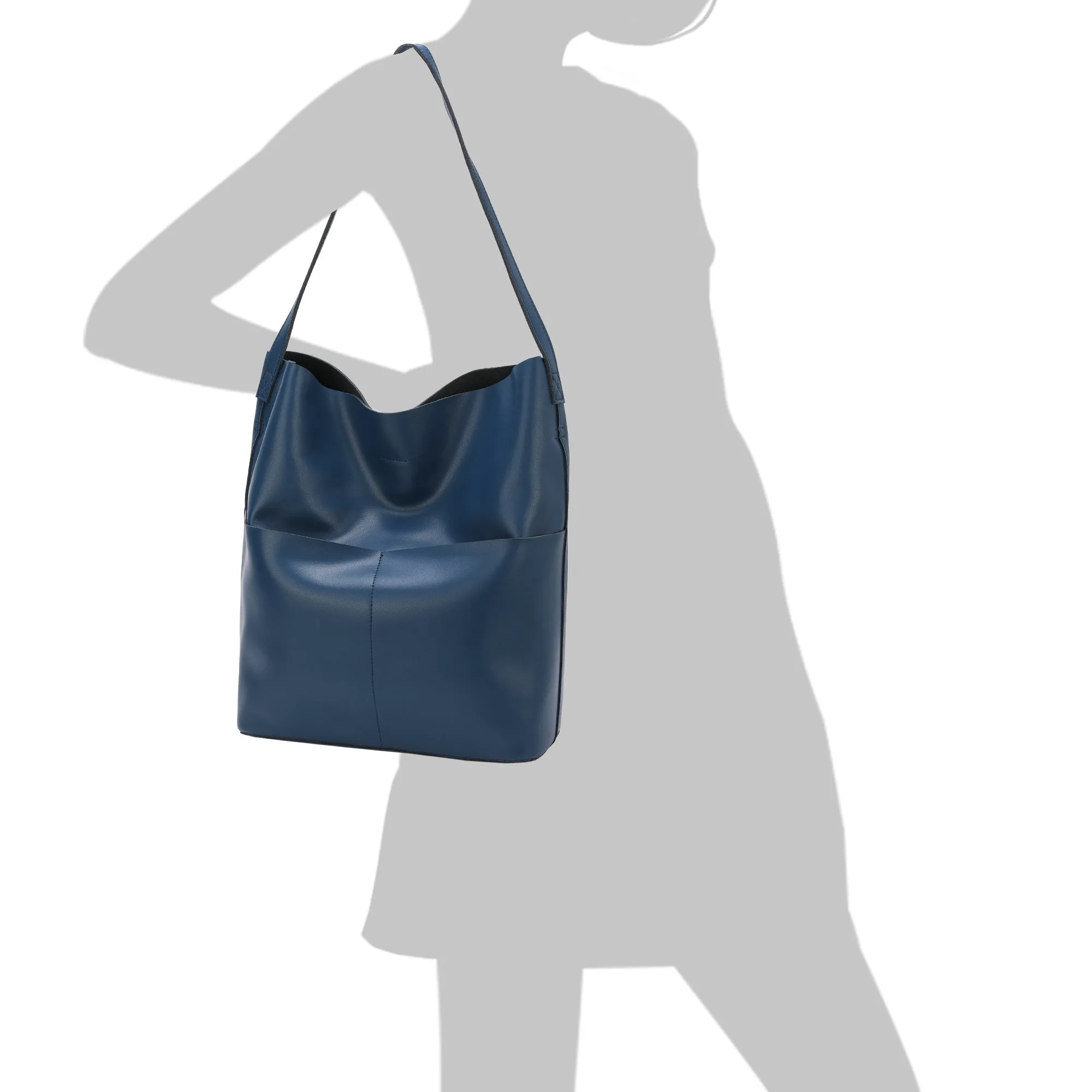 Tiffany & Fred Smooth Leather Tote Bag