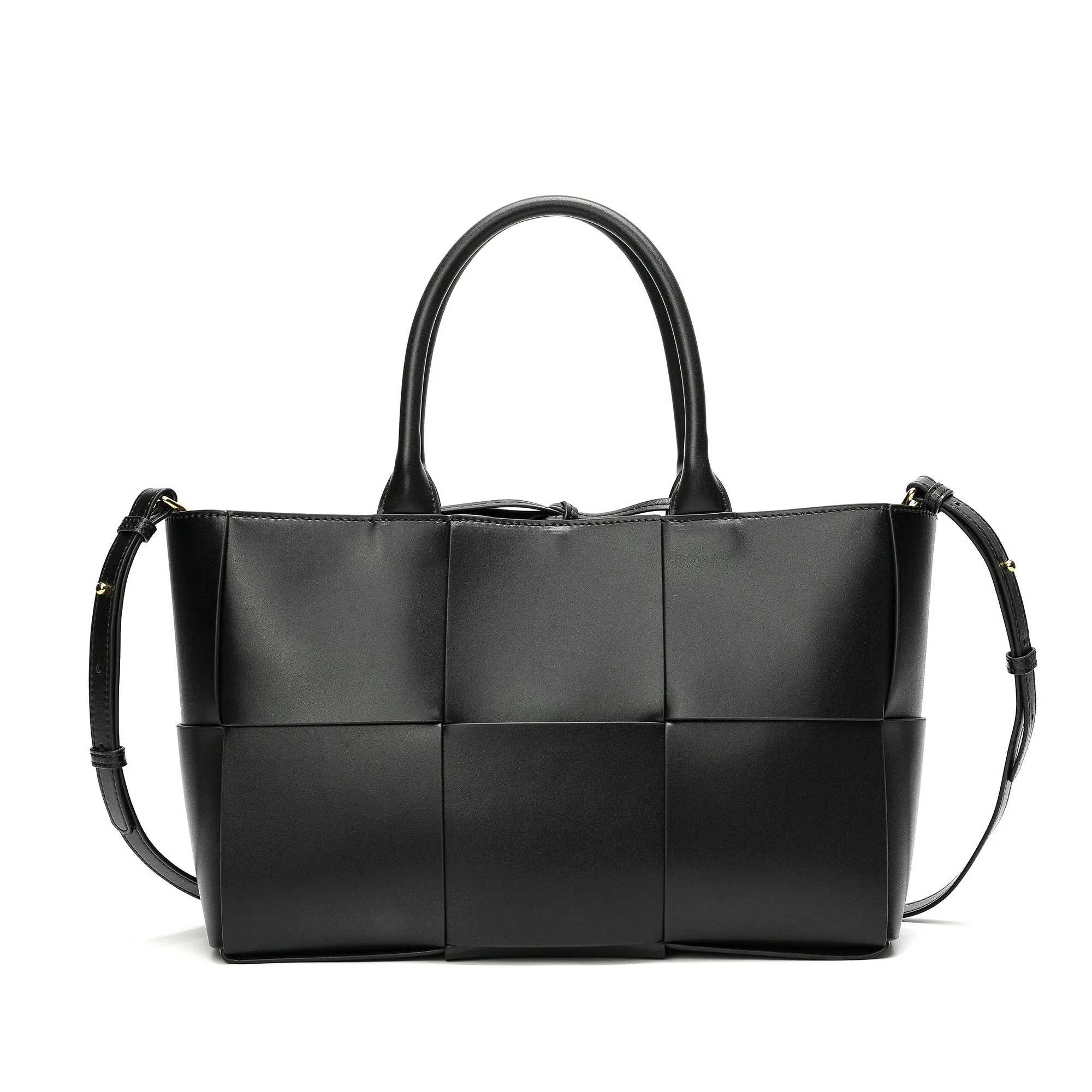 Tiffany & Fred Woven Smooth Leather Tote Bag