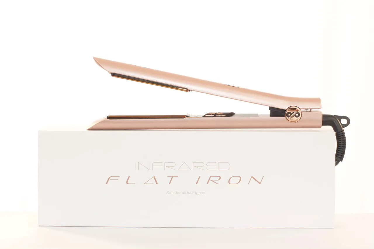 Titanium Infrared Hair Straightener (Rose Gold)