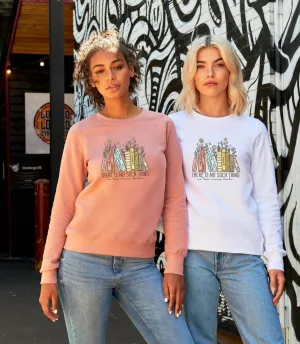 Too many books Ladies Sweatshirt