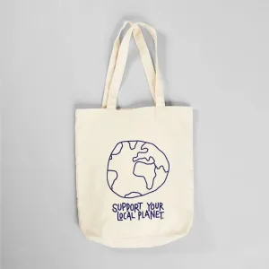 Tote Bag Torekov Local Planet Blanca