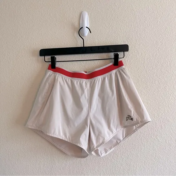 Tracksmith Session Speed Shorts in Beige Lined Athletic Womens Size Small