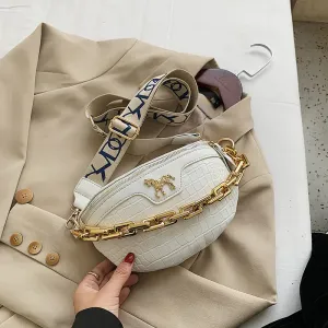 Trendy Women's Crossbody Bag with Chain Strap (2020)