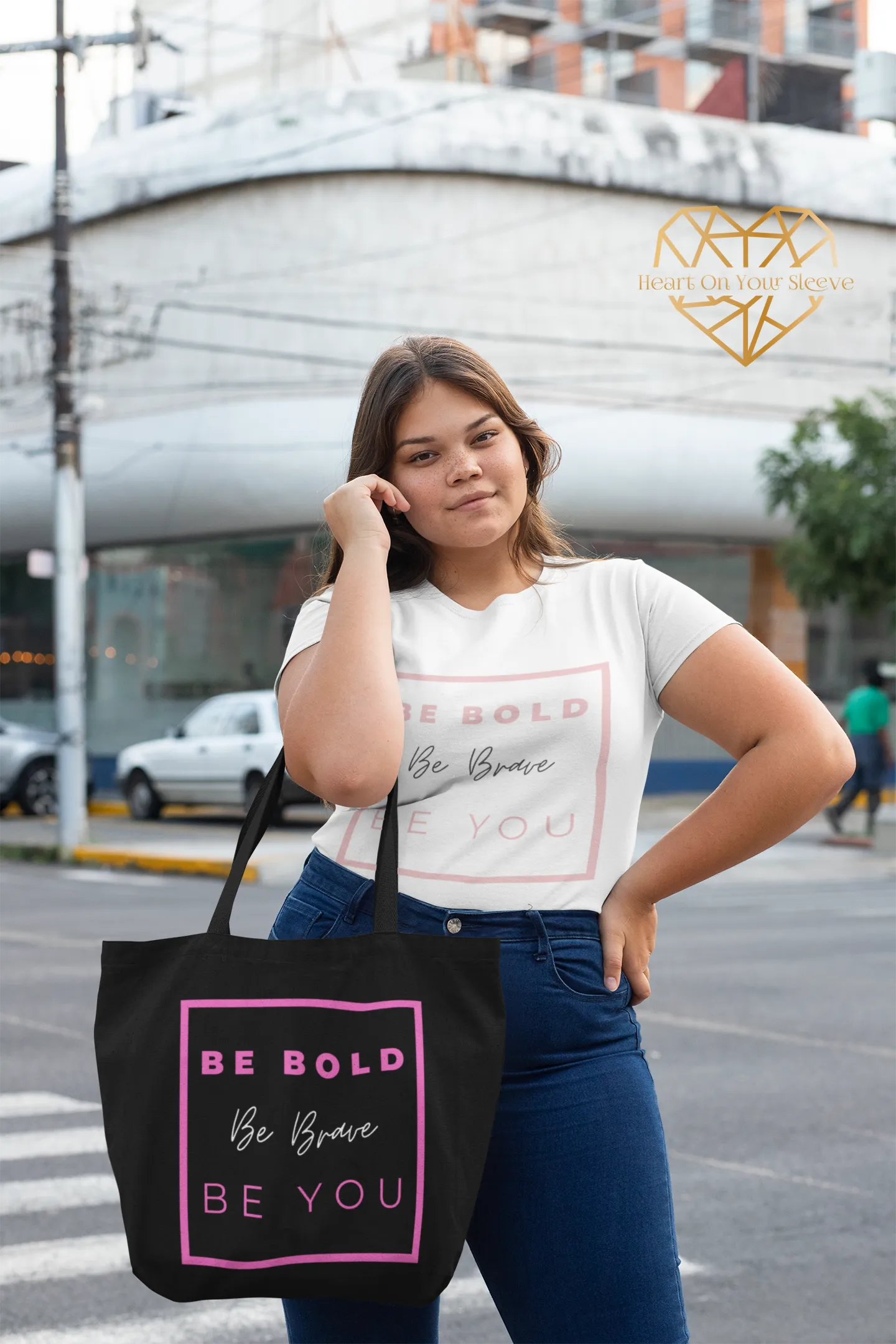 Triple B Blk - Ladies' V-Neck T-Shirt