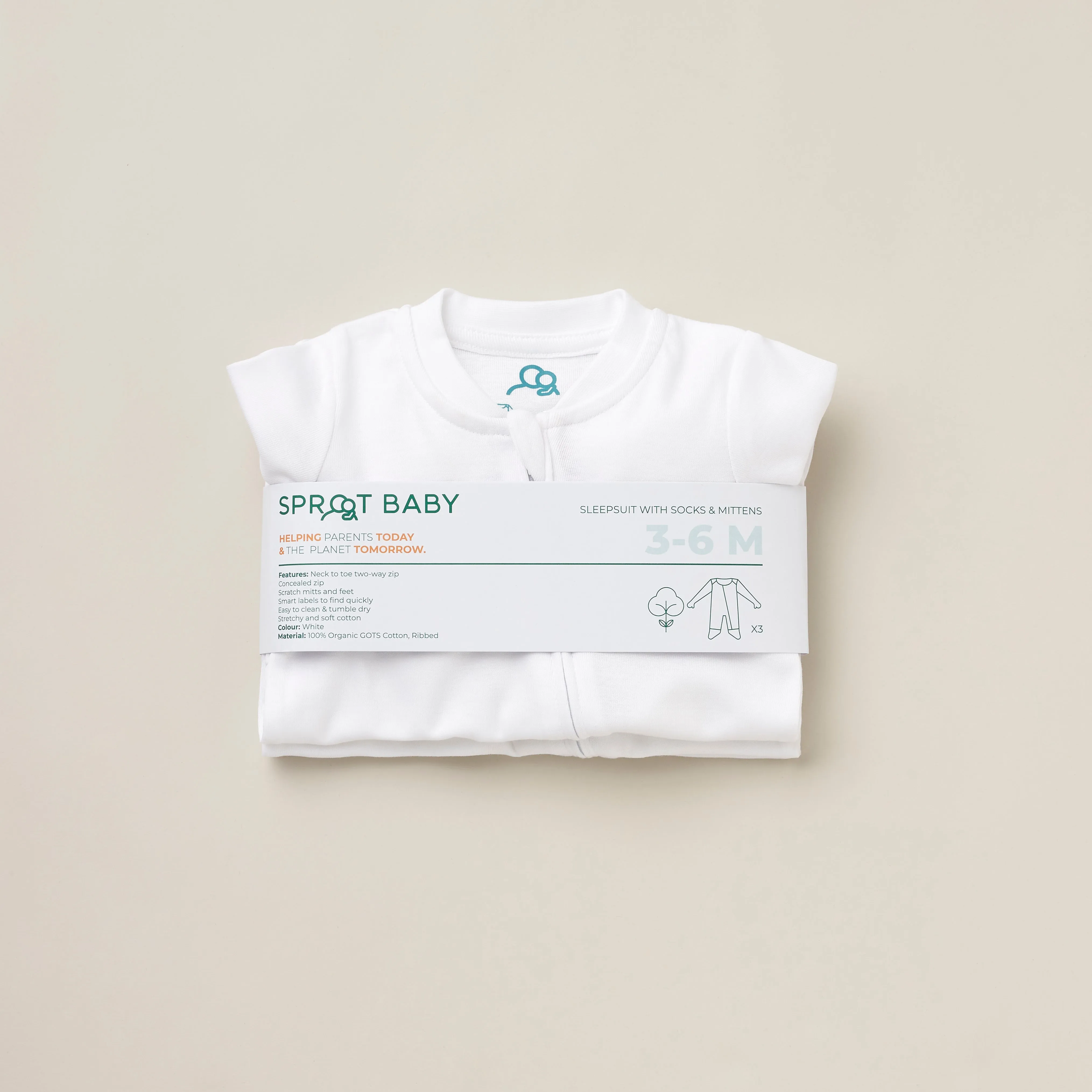Truly Sustainable Sleepsuit X3