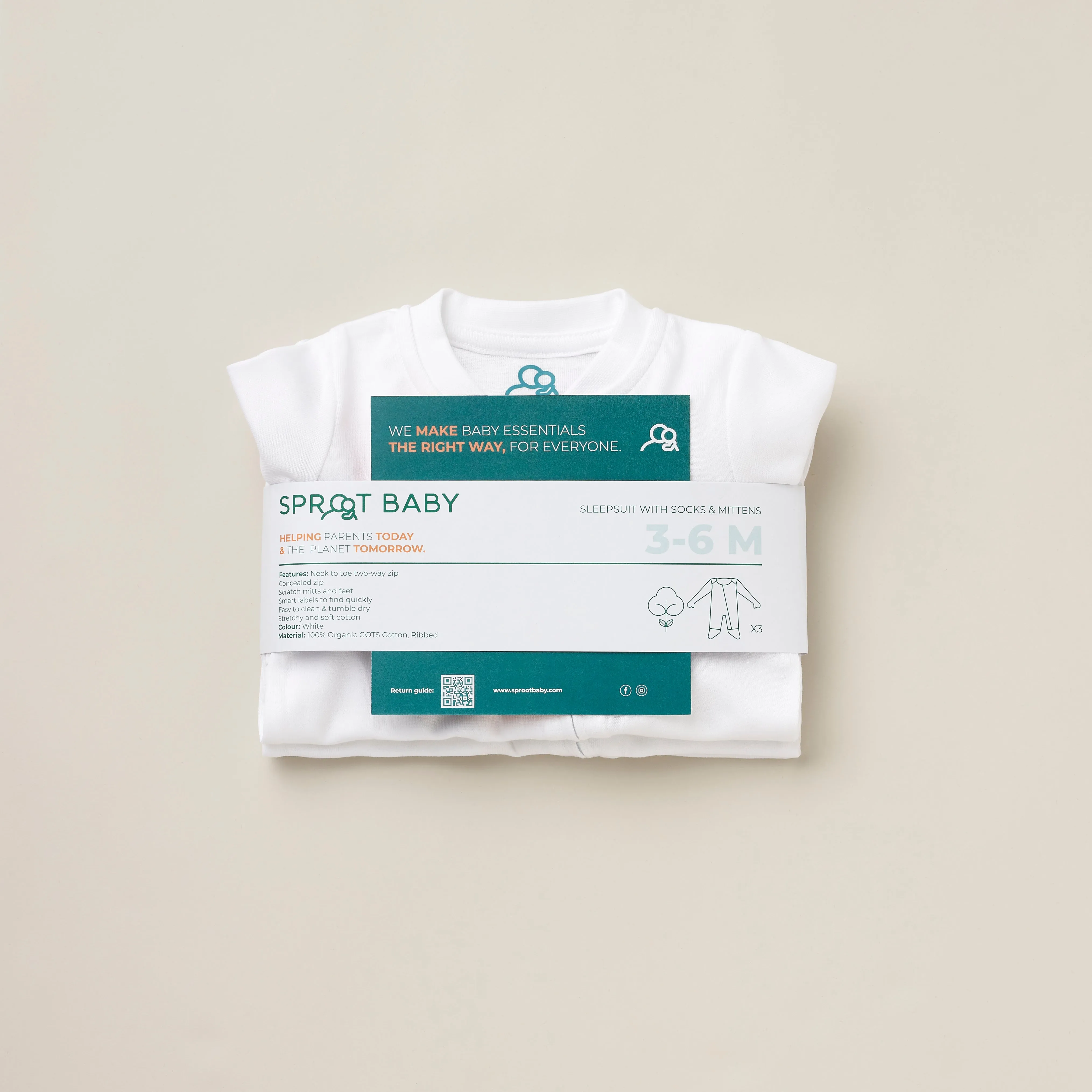 Truly Sustainable Sleepsuit X3