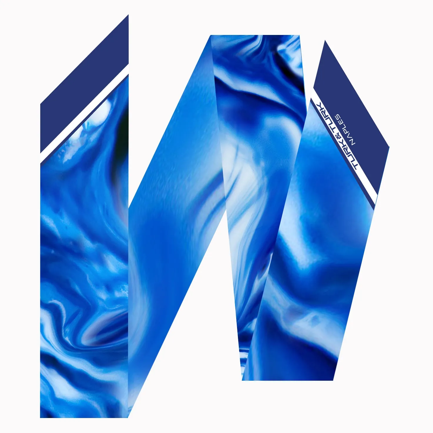 TT166 BLUE MARBLE BEAUTY- EXTRA LONG TWILLY
