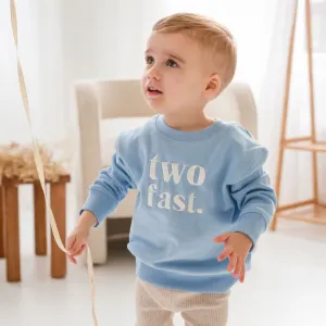 two fast signature sweatshirt - embroidery