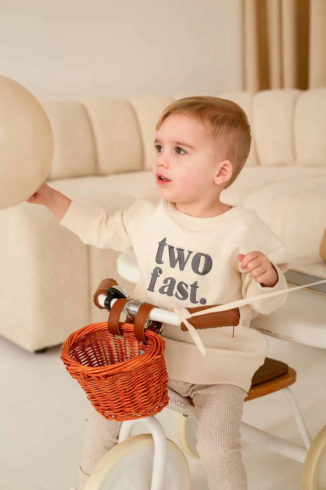 two fast signature sweatshirt - embroidery