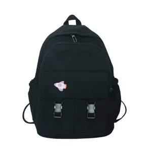 ULZZANG PURE COLOR SIMPLE BACKPACK UB2607