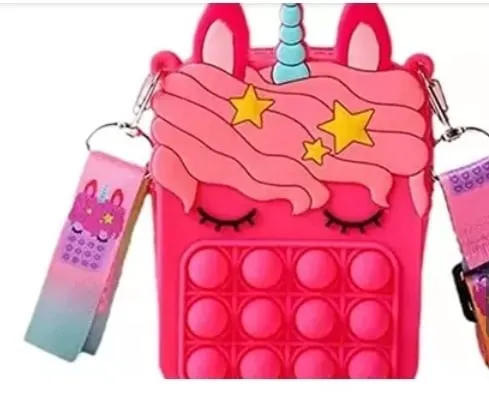 Unicorn popper crossbody purses