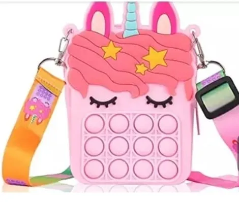 Unicorn popper crossbody purses