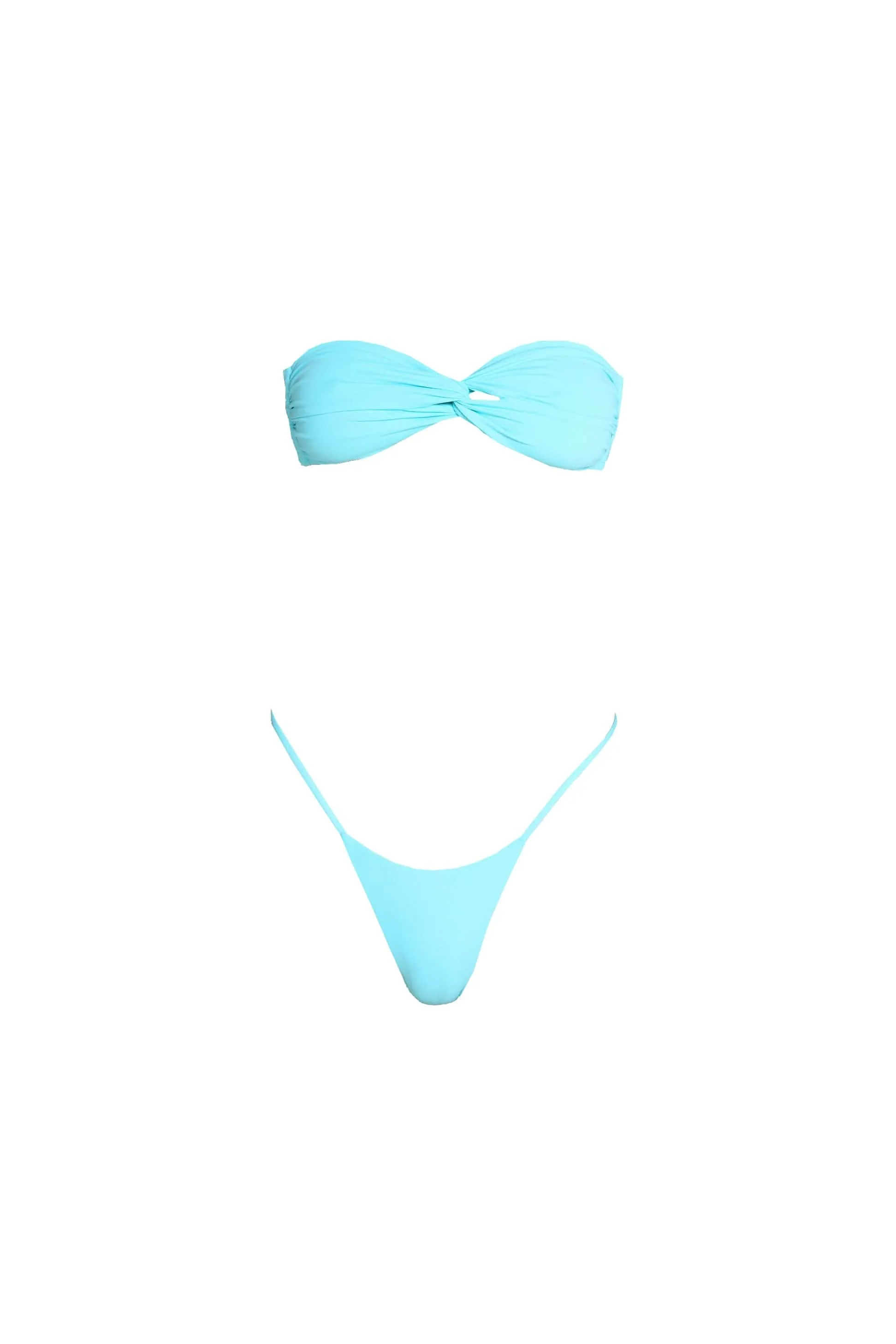 URSULA top - aqua
