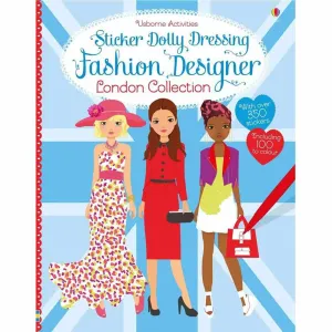 Usborne Fashion Designer London Sticker Dolls