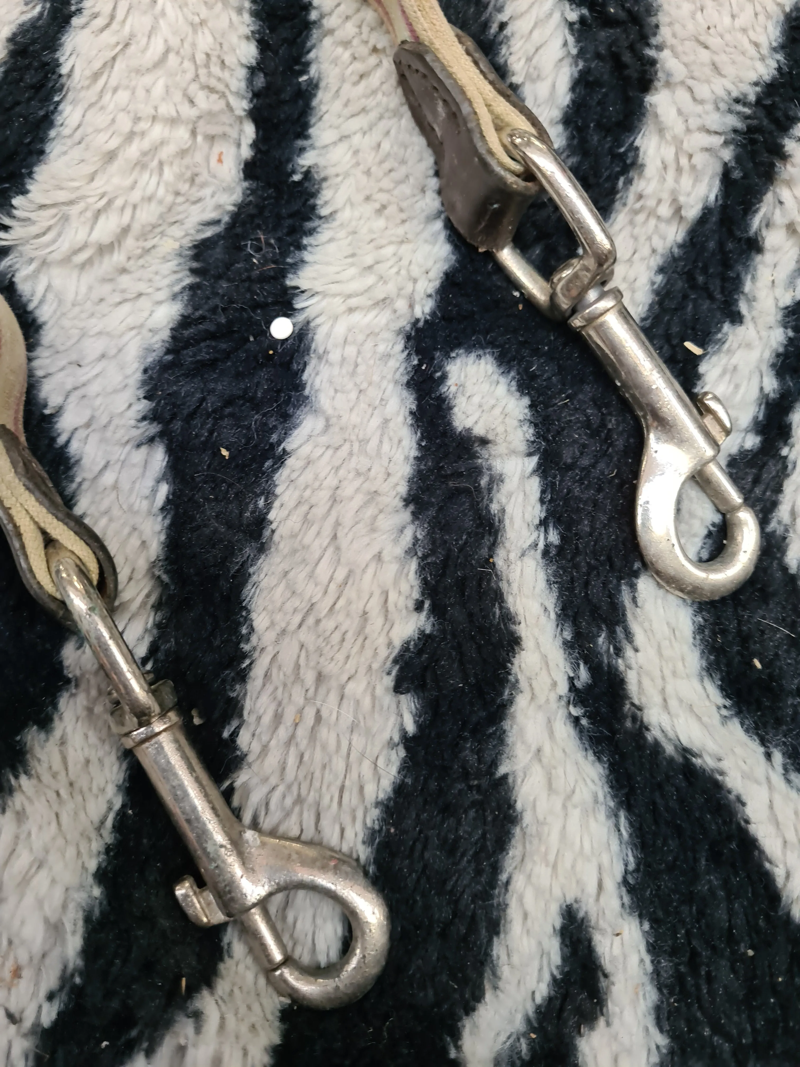 Used shires brown leather cob size standing martingale FREE POSTAGE☆
