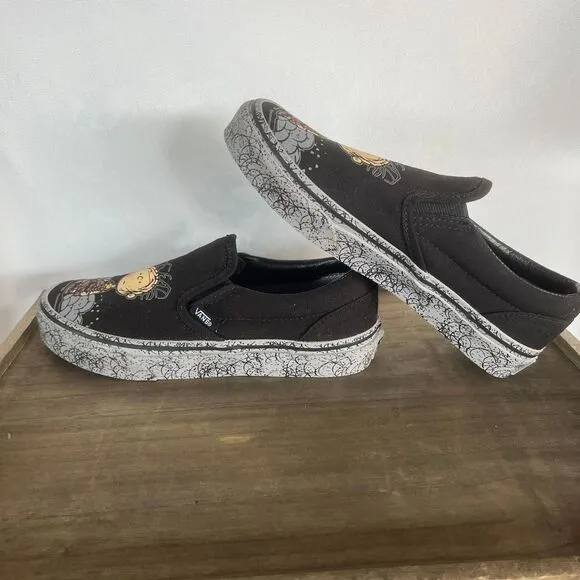 Vans Peanuts &quot;Pig Pen&quot; Classic Slip On, Limited Edition, Kids Size 3, NWOT