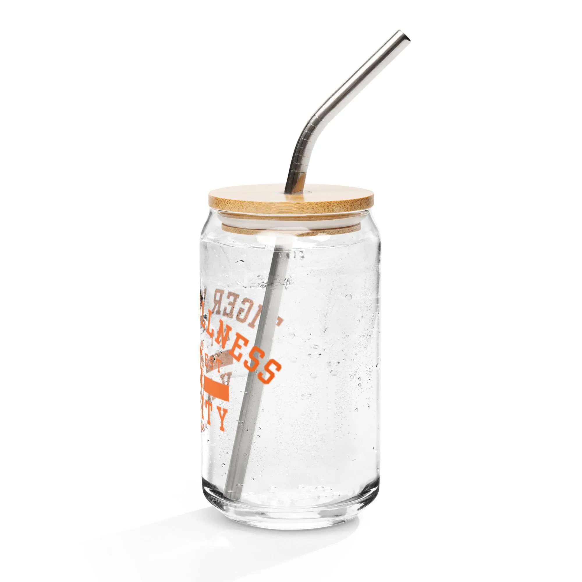 Varsity Tiger- Glass Tumber