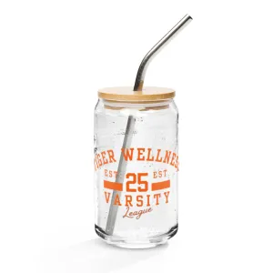Varsity Tiger- Glass Tumber