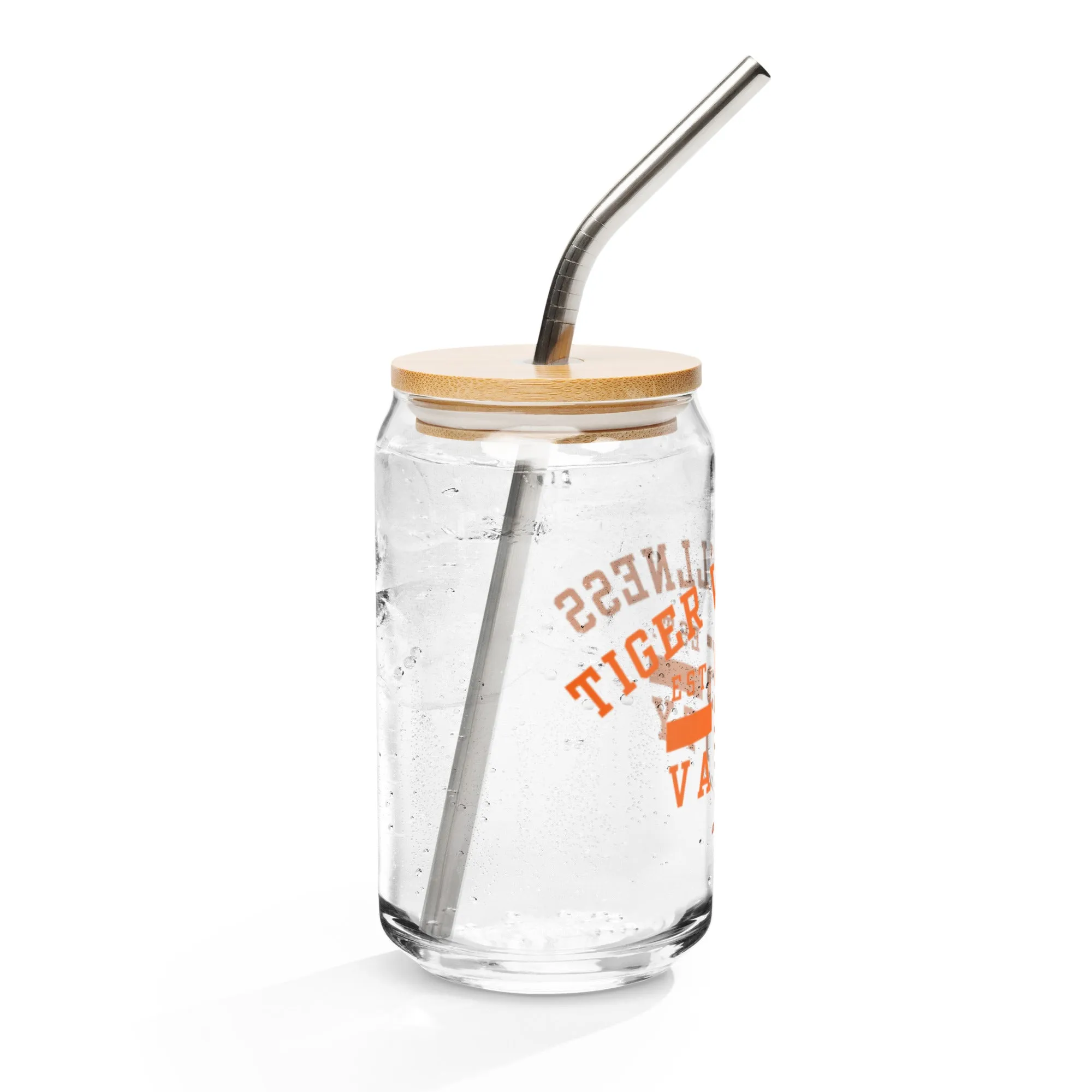 Varsity Tiger- Glass Tumber
