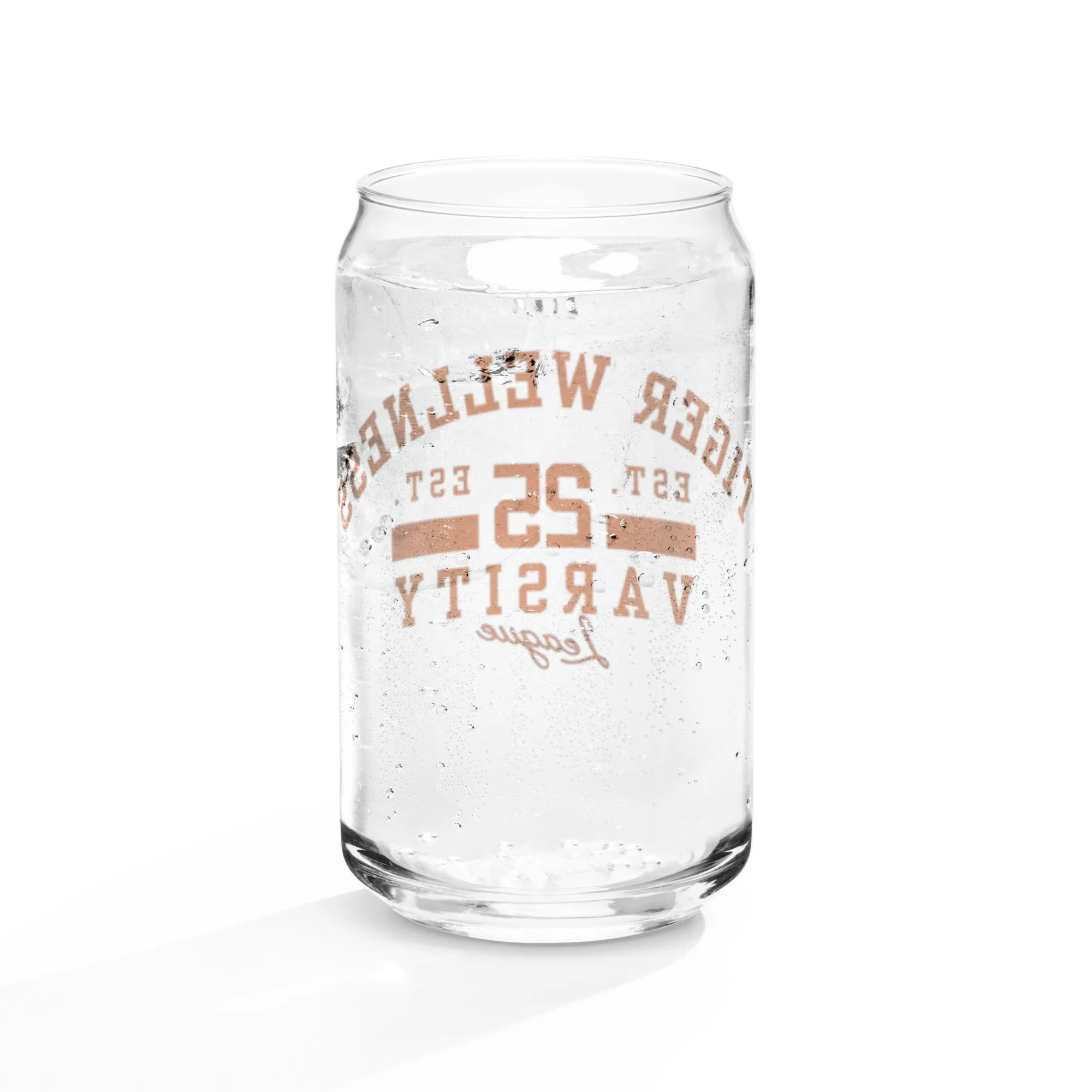 Varsity Tiger- Glass Tumber