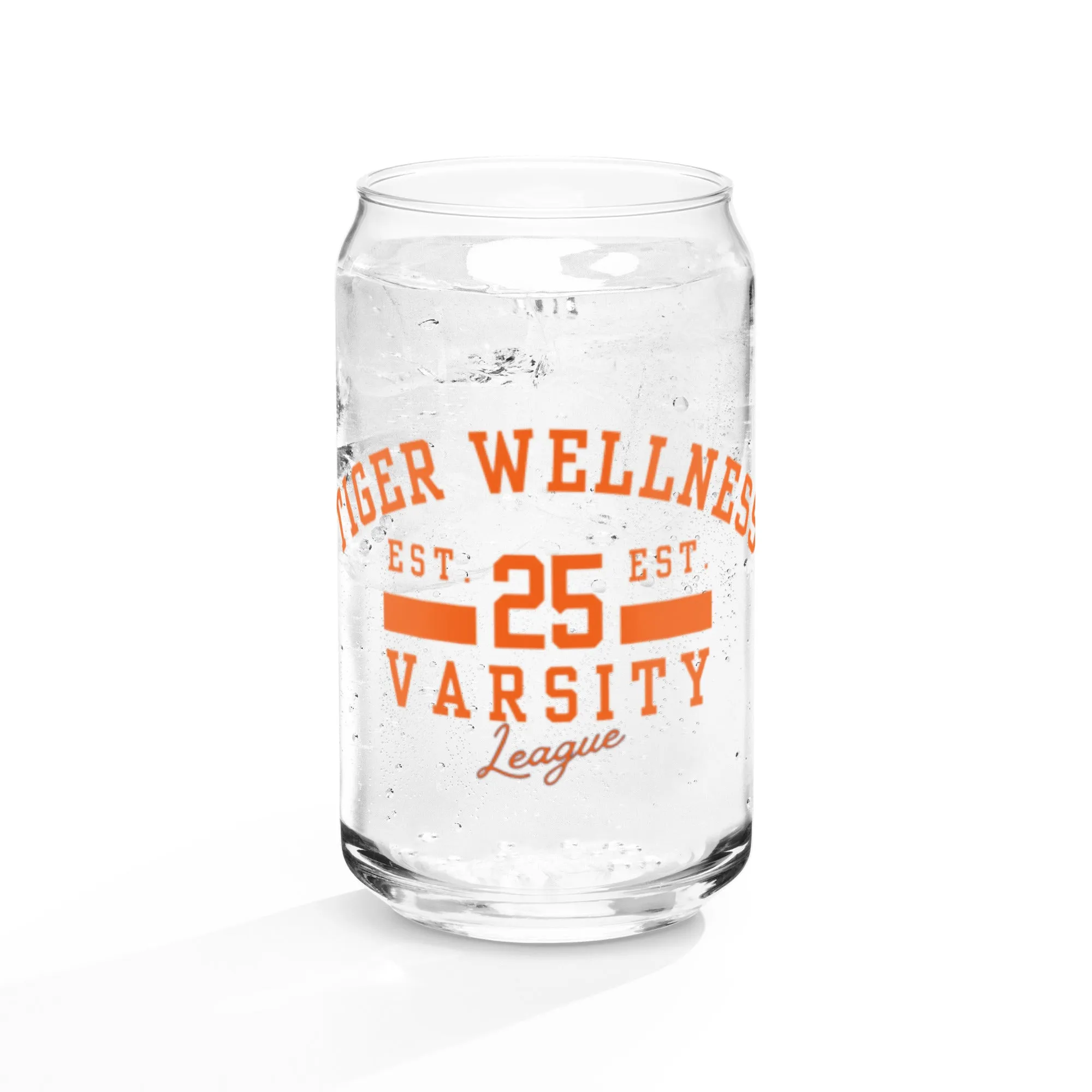 Varsity Tiger- Glass Tumber