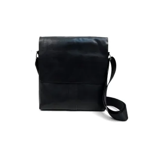 Vegan Leather Black Crossbody