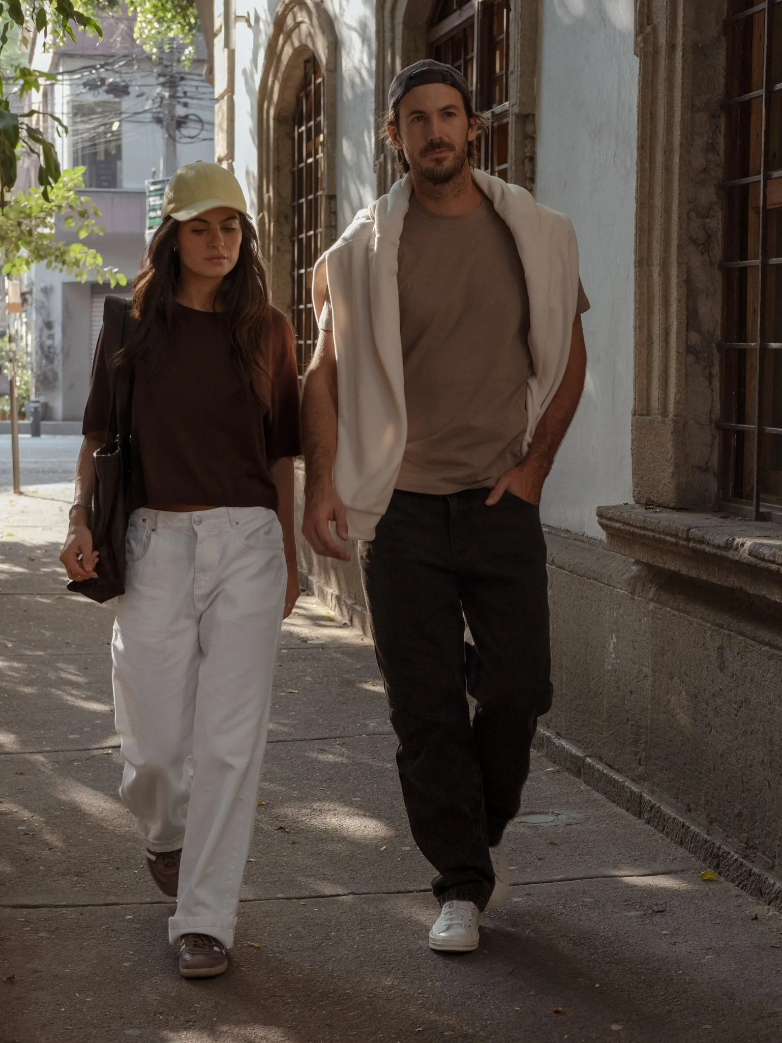 VEGAN LEATHER TOTE BAG - ESPRESSO