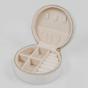 Velvet Travel Jewelry Box