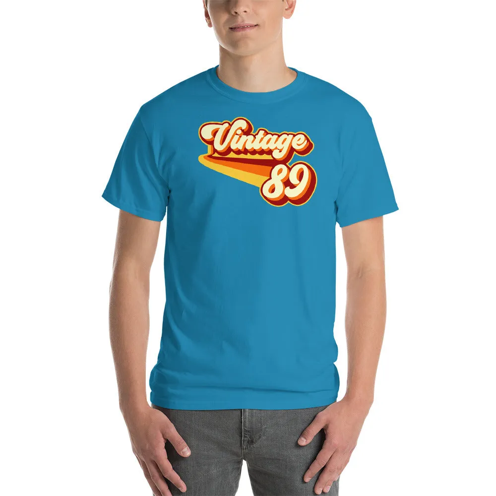 Vintage 1989 Warm Retro Lines CLASSIC FIT Short-Sleeve T-Shirt