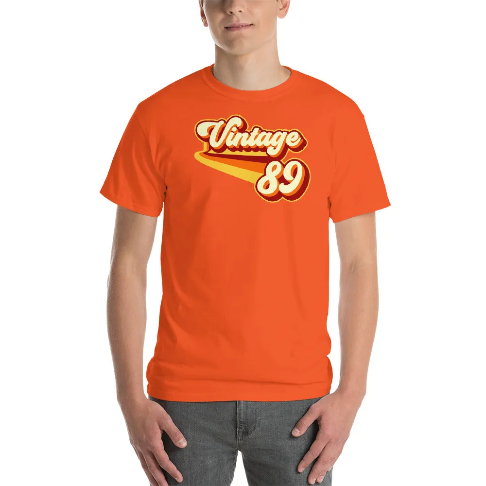 Vintage 1989 Warm Retro Lines CLASSIC FIT Short-Sleeve T-Shirt