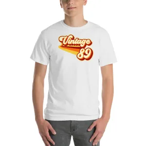 Vintage 1989 Warm Retro Lines CLASSIC FIT Short-Sleeve T-Shirt