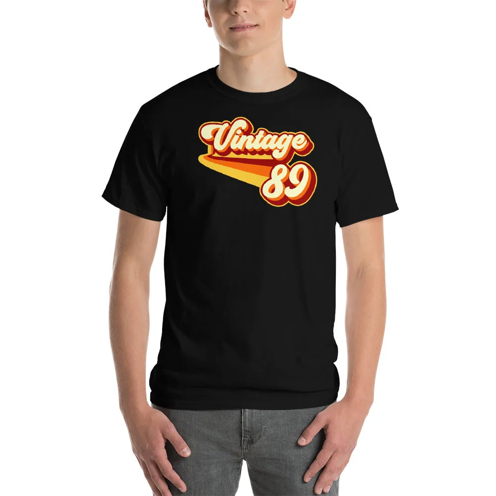 Vintage 1989 Warm Retro Lines CLASSIC FIT Short-Sleeve T-Shirt
