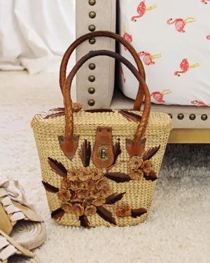 Vintage 60's Petit Grass Tote