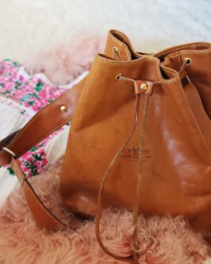 Vintage 70's Leather Tote