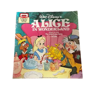 Vintage Alice in Wonderland Read Along Book