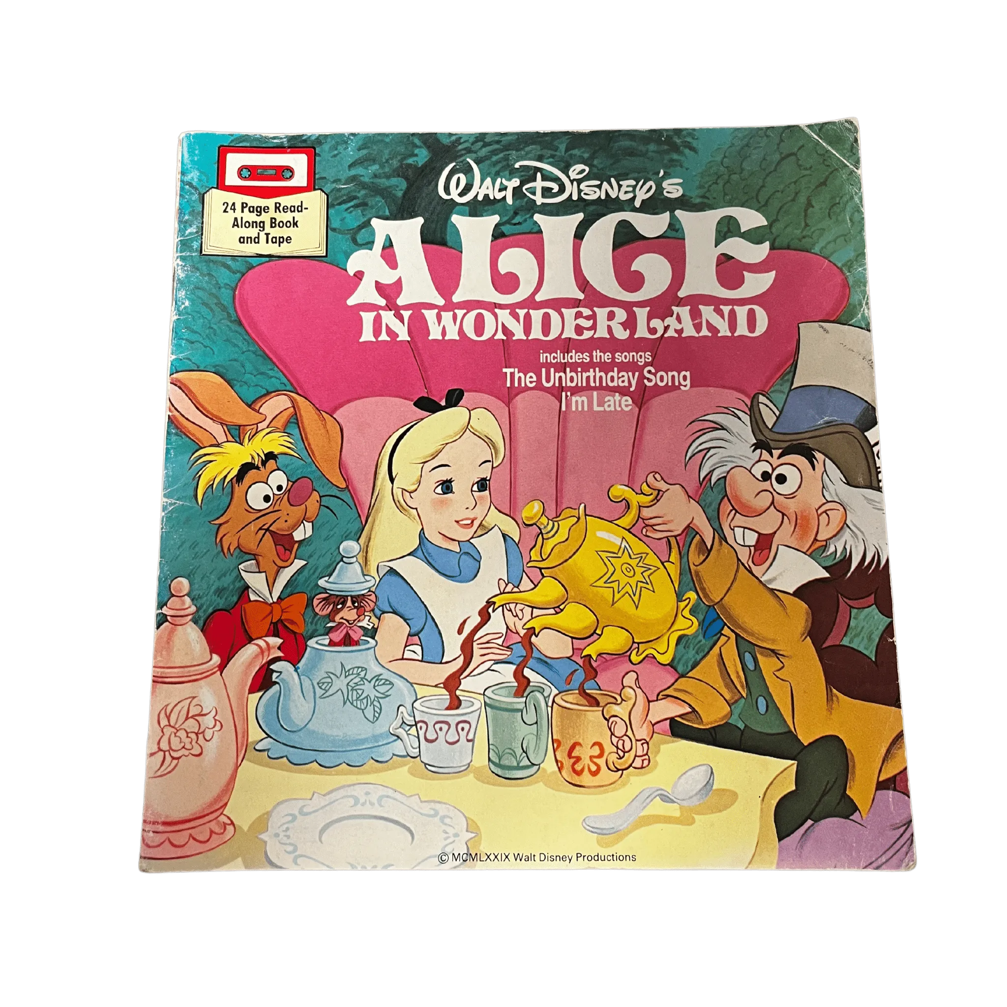Vintage Alice in Wonderland Read Along Book