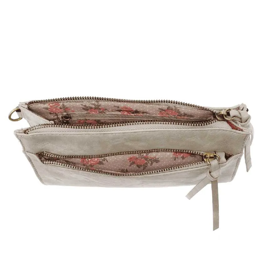 Vintage Crossbody - Dove Grey