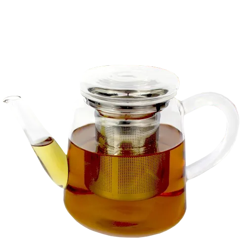 Viva Glass Teapot with Infuser Basket 700ml