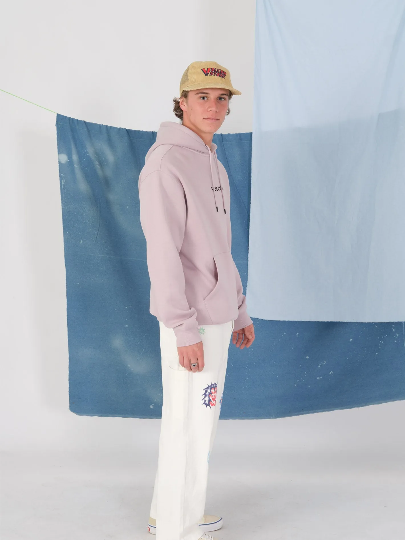 VOLCOM STONE Kapuzenpullover - IRIS PURPLE