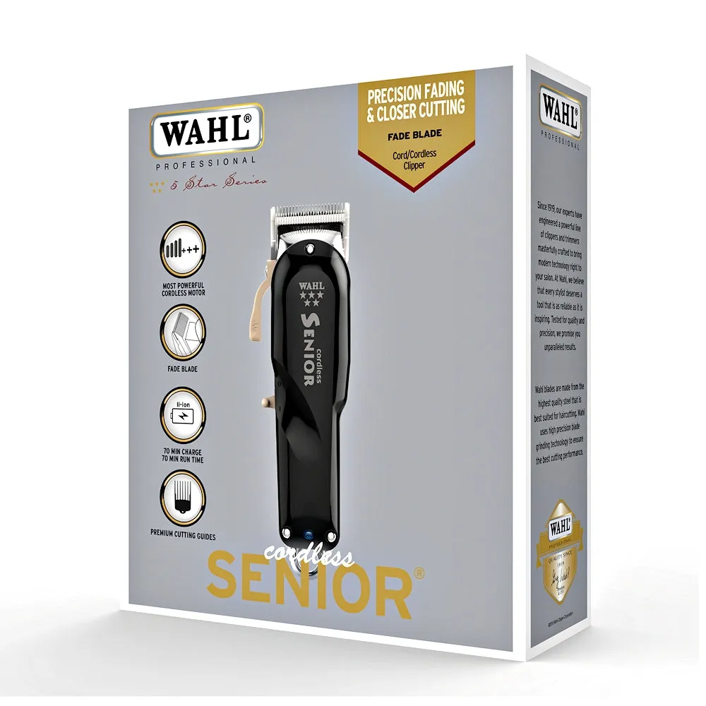 Wahl Professional Senior Hårklipper & Skjeggtrimmer Trådløs