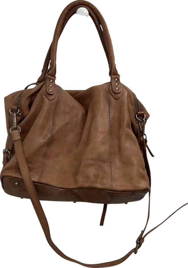 We The Free Brown Emerson Tote Bag One Size
