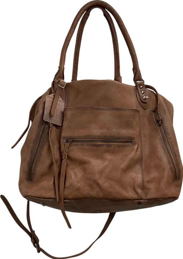 We The Free Brown Emerson Tote Bag One Size